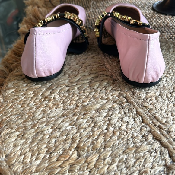 Ballerina Moschino flats with slight/minor defects.  Never worn. - Picture 5 of 6